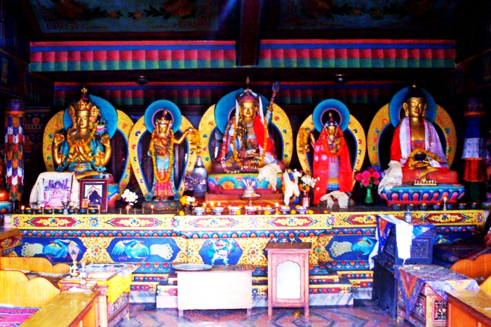 Statues of God in Boudha, Kathmandu