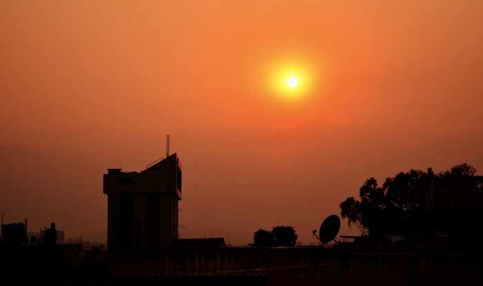 Sunset view from Buddhanagar, New Baneshwor
