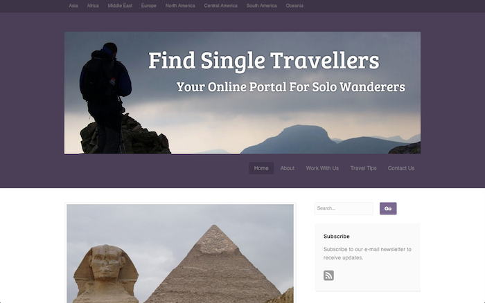 findsingletravellers.com