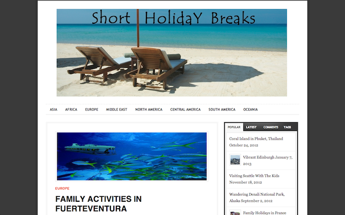 shortholidaybreaks.com