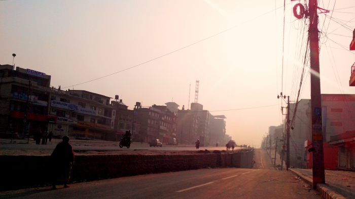  New Baneshwor Road Seen From Buddhanagar